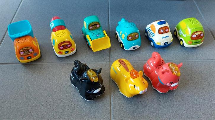 Sets vtech toet toet auto/toet toet trein/zoef zoef dieren, Kinderen en Baby's, Speelgoed | Vtech, Gebruikt, 6 maanden tot 2 jaar