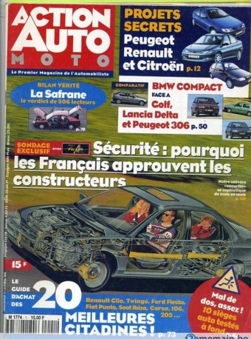 Revue Action Auto Moto de 1994, Livres, Autos | Livres, Comme neuf, Général, Enlèvement ou Envoi