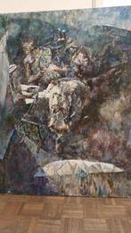 Tableau peintre ukrainien contemporain Sheiko " Darts ", Enlèvement