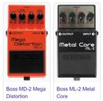 Boss MD2 Mega Destruction MT2 Metal Core nieuwe, Muziek en Instrumenten, Ophalen of Verzenden