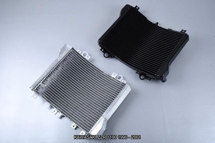 Radiateur Koeler Radiator AVDB KAWASAKI ZZR 1100 1990 - 2001, Motoren, Accessoires | Overige, Nieuw, Ophalen of Verzenden