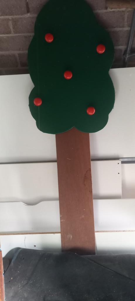 kinderkapstokken, Huis en Inrichting, Woonaccessoires | Kapstokken, Gebruikt, Wandkapstok, 150 tot 200 cm, Hout, Ophalen