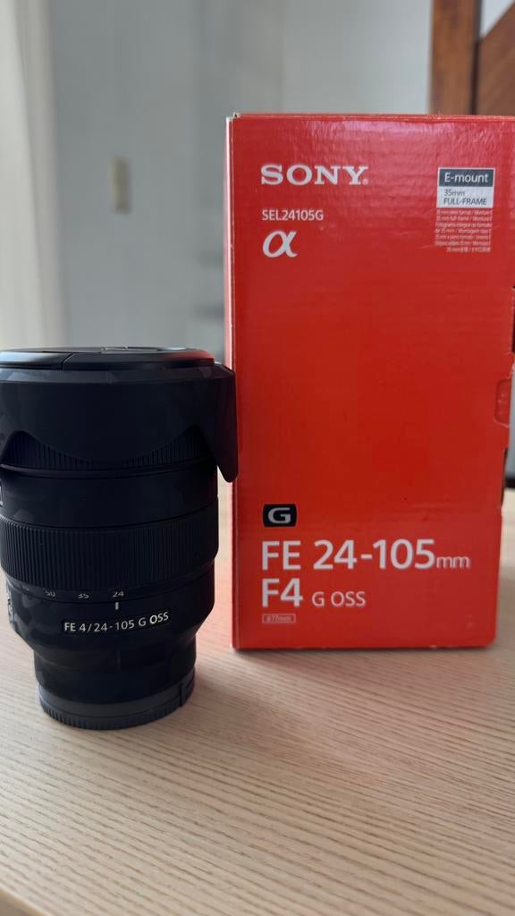 Objectif sony 24-105 f4, TV, Hi-fi & Vidéo, Photo | Lentilles & Objectifs, Comme neuf, Enlèvement ou Envoi