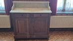 Meuble ancien avec marbre "lavabo de chambre", Ophalen, Zo goed als nieuw