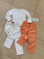 Twee Meisjes Broekjes en één hemdje maat 104, Ophalen, Gebruikt, Meisje, Broek