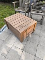 Deux Chaises et coffre de jardin, Tuin en Terras, Tuinsets en Loungesets, Ophalen, Gebruikt, Hout