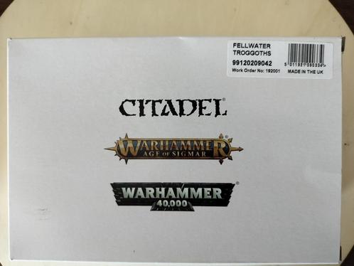age of sigmar - fellwater troggoths - gloomspite gitz, Hobby en Vrije tijd, Wargaming, Nieuw, Warhammer, Figuurtje(s), Ophalen of Verzenden