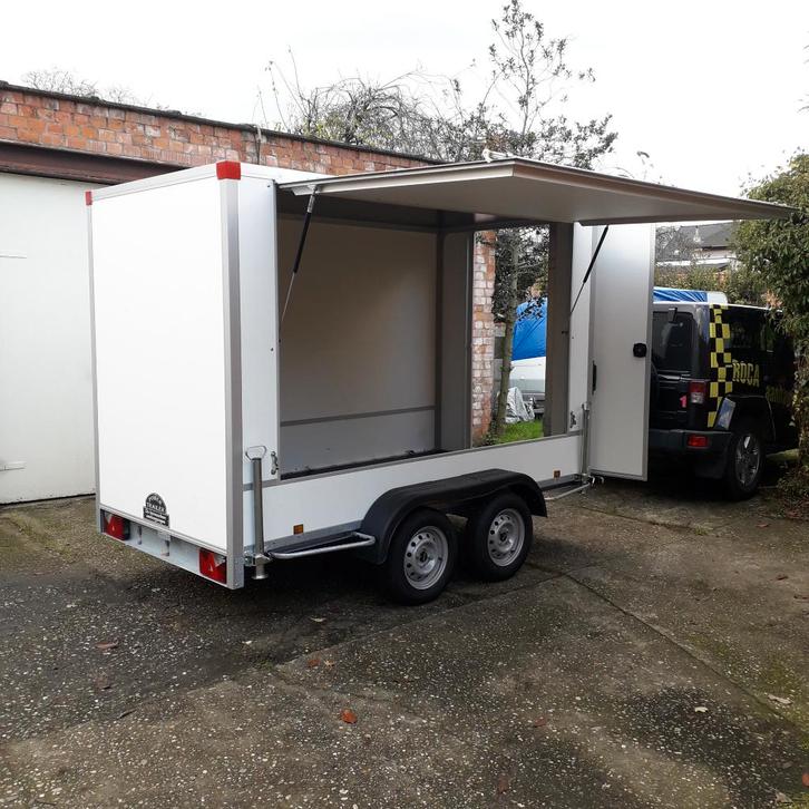 gesloten aanhangwagens divers model, Auto diversen, Aanhangers en Bagagewagens, Zo goed als nieuw, Ophalen