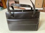 Vintage dames handtas uit de jaren 60, Handtassen en Accessoires, Tassen | Damestassen, Ophalen, Gebruikt, Bruin, Handtas