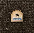 PIN - OUVERTURE - MAMMOUTH - CENTRE DE VIE, Envoi, Utilisé, Autres sujets/thèmes, Insigne ou Pin's