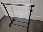 Enkel kledingrek metaal, hoogte verstelbaar, Ophalen, Zo goed als nieuw