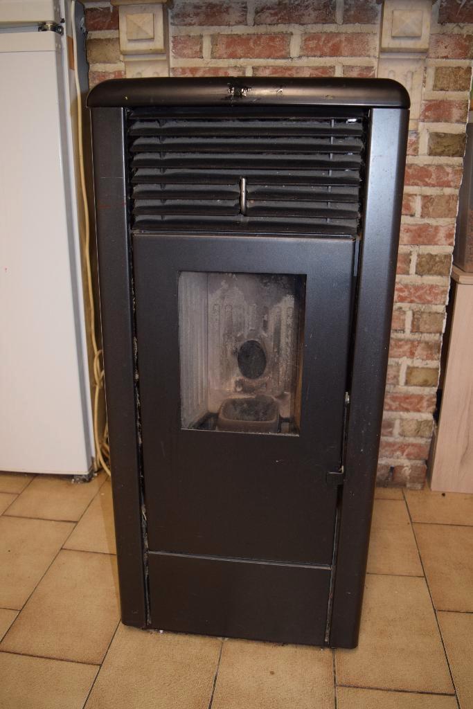 Pelletkachel, Huis en Inrichting, Kachels, Gebruikt, Vrijstaand, Pelletkachel, Overige brandstoffen, Ophalen