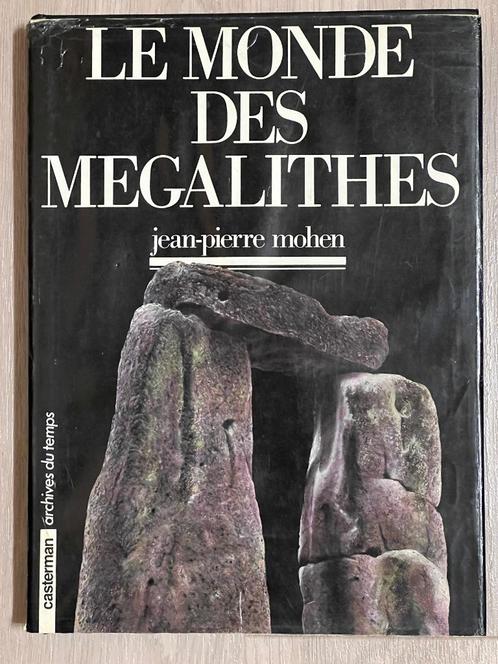 Livre : Le Monde des Mégalithes, 1989, Jean-Pierre Mohen, Livres, Science, Utilisé, Autres sciences, Enlèvement ou Envoi