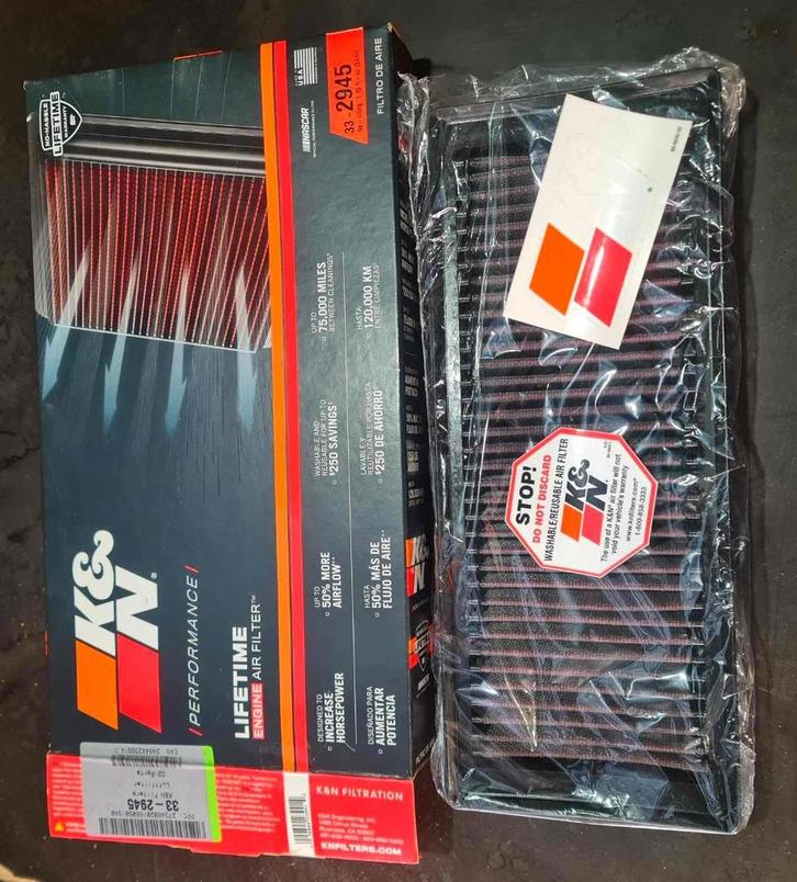 K&N LUCHTFILTERS 33-2945 Audi gloednieuw, Auto-onderdelen, Filters, Audi, Nieuw, Ophalen