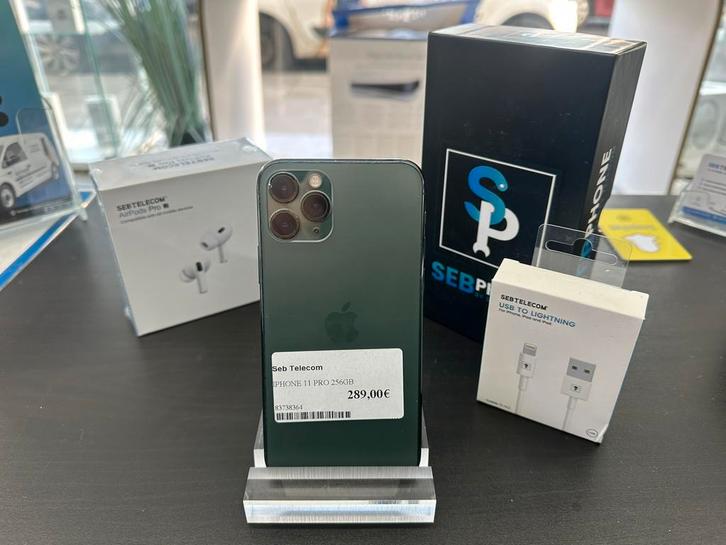 Iphone 11 pro 256Go | avec garantie, Télécoms, Téléphonie mobile | Housses, Coques & Façades | Apple iPhone, Enlèvement ou Envoi