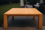 Massieve houten eettafel 160160 cm – zeer stevig en zwaar, Ophalen, Gebruikt