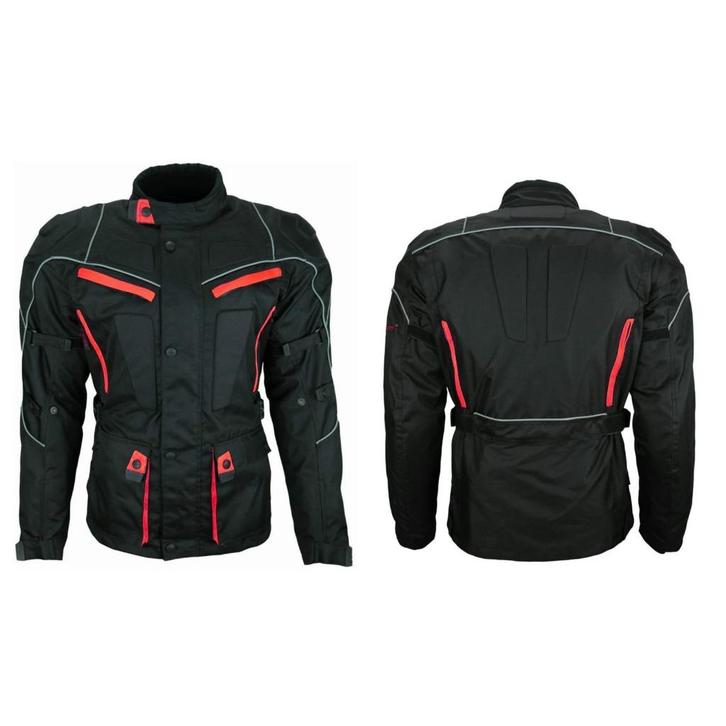 Cordura textiele motorjas met CE-protectoren nieuw, Motoren, Kleding | Motorkleding, Jas | textiel, Nieuw met kaartje, Ophalen of Verzenden