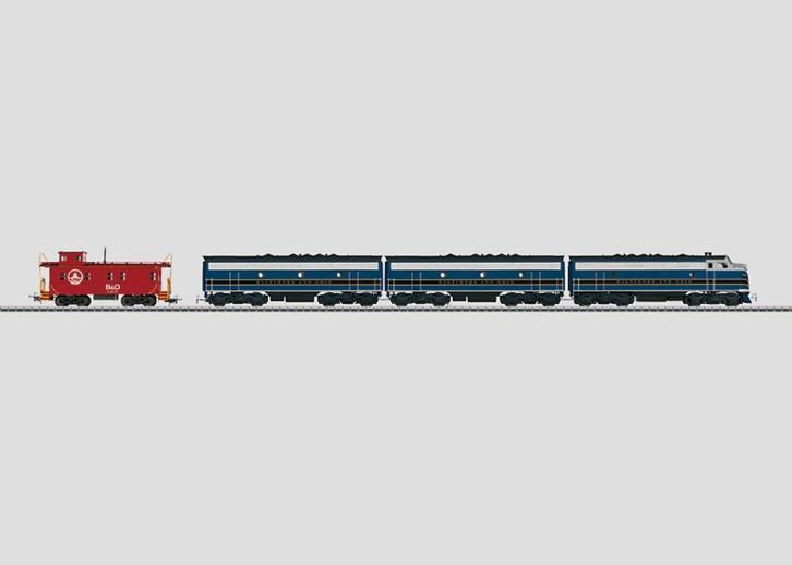 Marklin 37618 EMD F7 van Baltimore & Ohio Railroad, Hobby en Vrije tijd, Modeltreinen | H0, Zo goed als nieuw, Locomotief, Wisselstroom