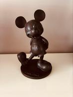 Micky mouse beeld brons, Verzamelen, Disney, Ophalen of Verzenden, Mickey Mouse, Nieuw, Beeldje of Figuurtje