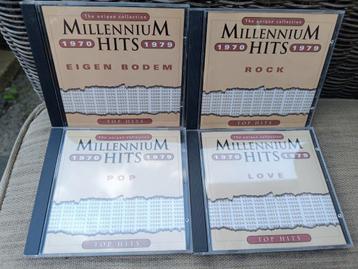 Millennium Hits 1970-1979 4 cd beschikbaar voor biedingen