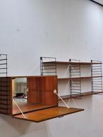 Vintage design wandsysteem met barkast Musterring 70s, Huis en Inrichting, Ophalen, Gebruikt