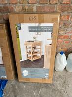 Keuken Trolley in bamboo/hout, Ophalen, Overige kleuren, Nieuw, 50 tot 100 cm