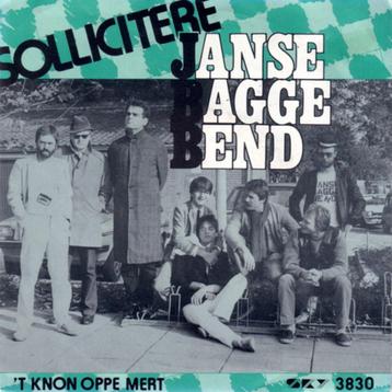 JANSE BAGGE BAND – Sollicitere ( 1983 Nederpop 45T )  beschikbaar voor biedingen