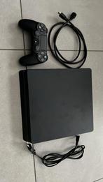 Ps4 slim 500gb noir avec manette, 500 GB, Avec 1 manette, Comme neuf, Enlèvement