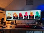 Samsung 49 inch curved monitor 120hz, Computers en Software, Monitoren, Ophalen, Gebruikt