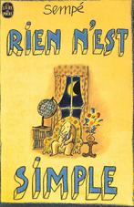 „Niets is eenvoudig” van Sempé — Livre de Poche (1972)., Boeken, Sempé, Eén stripboek, Ophalen, Gelezen
