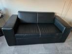 Zetel/zetelbed zwart, Ophalen, 150 tot 200 cm, Tweepersoons, Zo goed als nieuw