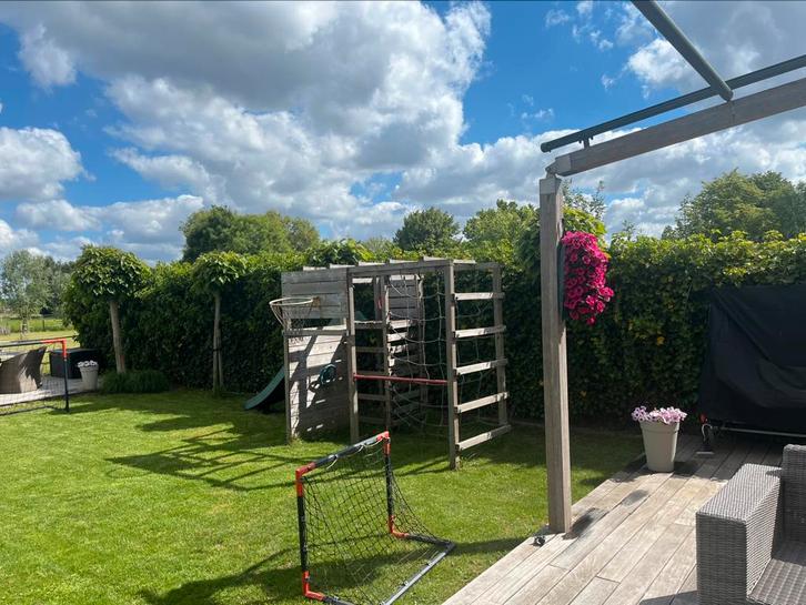 Superleuk klimmen en glijden, Kinderen en Baby's, Speelgoed | Buiten | Speeltoestellen, Gebruikt, Glijbaan, Klimnet, Klimwand