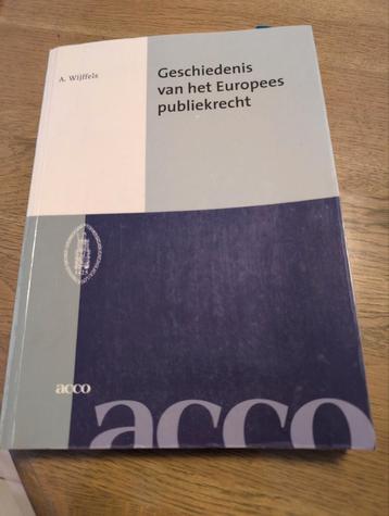 Wijffels Alain - Geschiedenis van het Europees publiekrecht beschikbaar voor biedingen