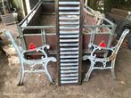 Gietijzeren tuinbank, Tuin en Terras, Tuinbanken, Ophalen, Gebruikt