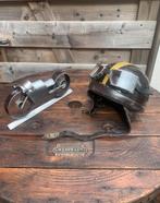 Vintage Geno (Paris) motorhelm & bril, Ophalen of Verzenden