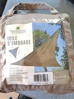 Schaduwdoek beige, Tuin en Terras, Schaduwdoeken, Ophalen, Nieuw