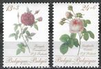 Belgique 1988 - Yvert/OBP 2280-2281 - Roses de Redoute (PF), Envoi, Neuf