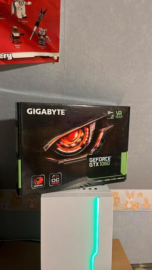 Gigabyte windforce GTX 1060 6GB - perfecte staat, Informatique & Logiciels, Cartes vidéo, Comme neuf, Enlèvement ou Envoi