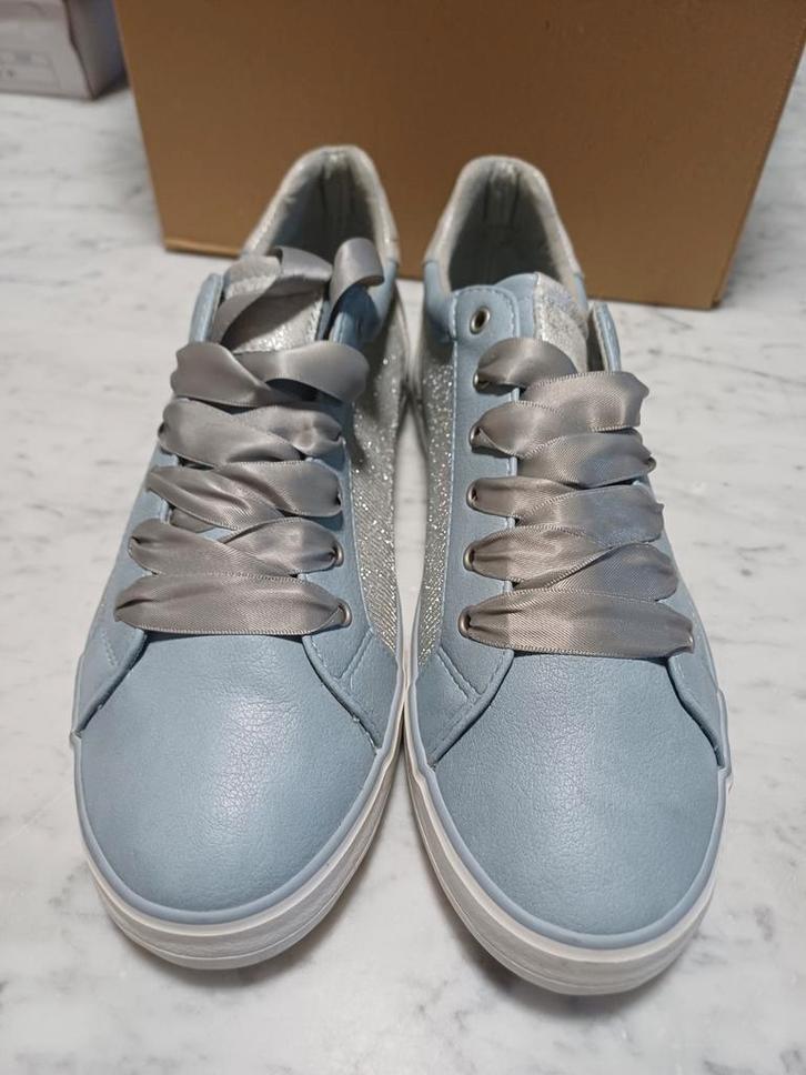 Baskets Mustang - Bleu Ciel & Paillettes, Vêtements | Hommes, Chaussures, Baskets, Bleu