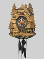 Grote koekoeksklok met muziek 2 deurtjes, Antiek en Kunst, Antiek | Klokken, Ophalen