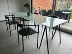 Eettafel met 4 stoelen, Huis en Inrichting, Tafels | Eettafels, Ophalen, Zo goed als nieuw