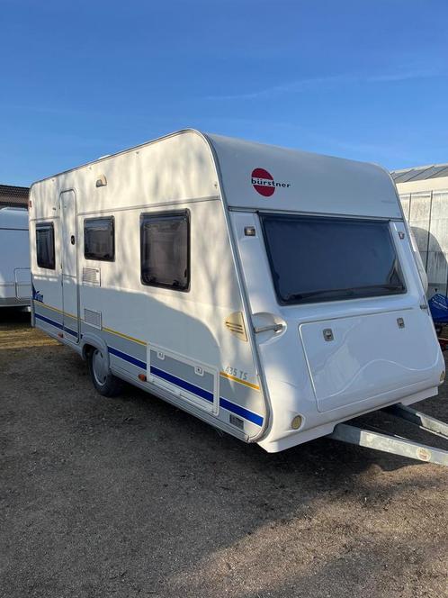 Caravan burstner, Caravans en Kamperen, Caravans, Particulier, tot en met 4, 750 - 1000 kg, Rondzit, Bürstner, Vast bed, 4 tot 5 meter