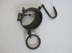 Antieke mechanische huiden weegschaal ca 1900, Antiek en Kunst, Antiek | Gereedschap en Instrumenten, Ophalen of Verzenden