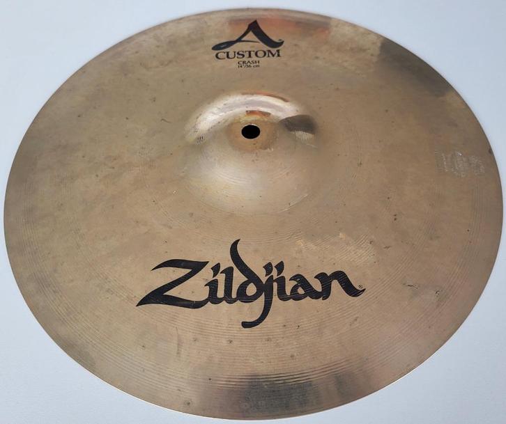 Cymbaal ZILDJIAN - A20525 A CUSTOM CRASH 14", Muziek en Instrumenten, Drumstellen en Slagwerk, Zo goed als nieuw, Ophalen