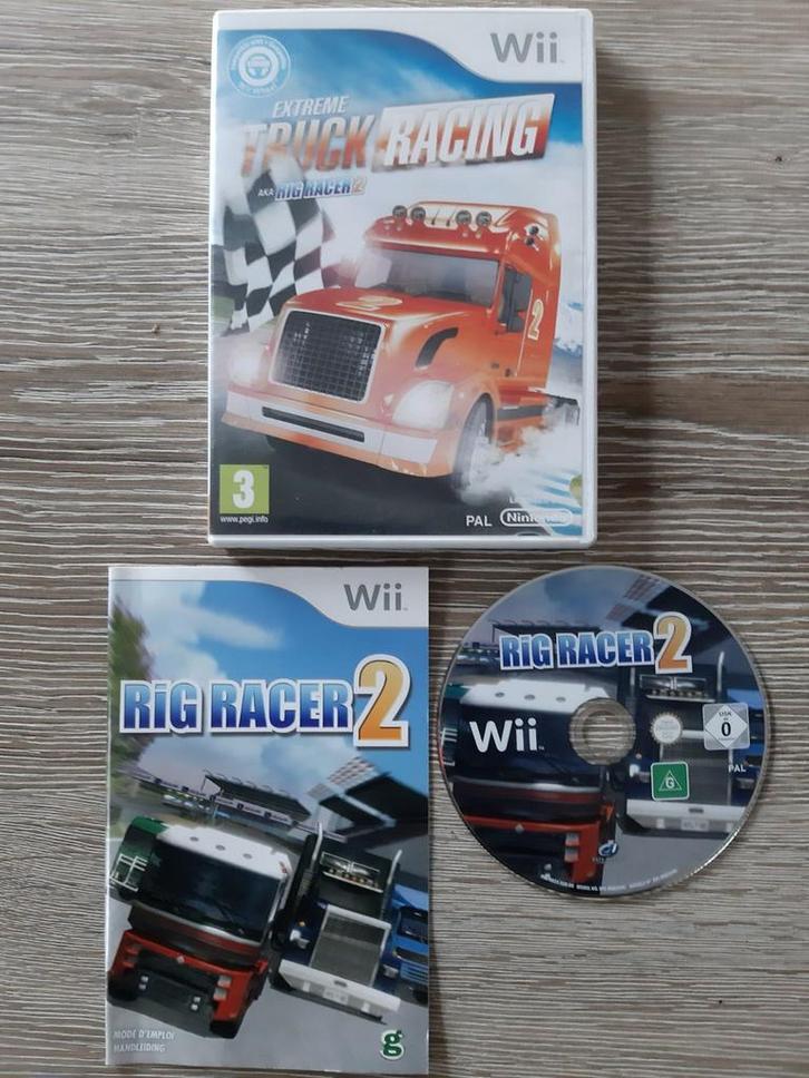 Nintendo Wii Rig Racer 2, Games en Spelcomputers, Games | Nintendo Wii, Zo goed als nieuw, Ophalen of Verzenden