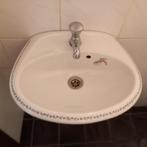 LAVABO Franse stijl met ovale spiegel en wc-papier houder, Ophalen, Chroom