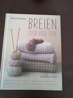 TK. Boek Breien steek voor steek, Hobby en Vrije tijd, Breien en Haken, Ophalen, Nieuw, Breien, Patroon of Boek