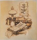 Anton Pieck | Tanacetum vulgare en Thymus serpyllum, Antiek en Kunst, Ophalen