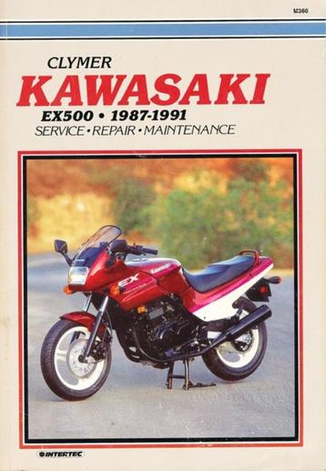 (m15) Vraagbaak, Kawasaki EX500 1987-1991 beschikbaar voor biedingen