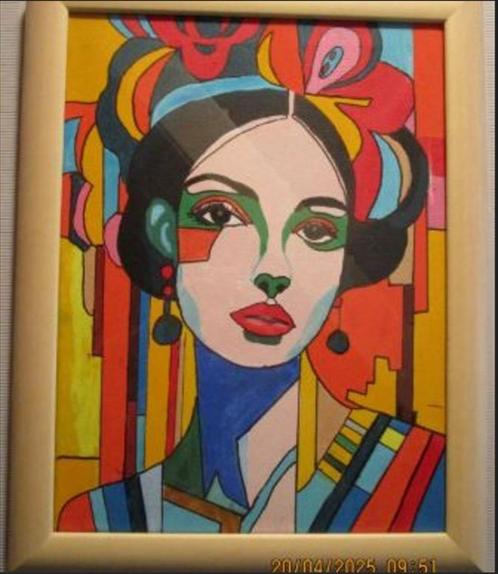 portret kubisme stijl Hugo Scheiber    stukprijs, Antiek en Kunst, Kunst | Schilderijen | Modern, Ophalen
